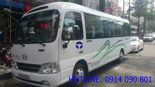 Alternative view of Cho thuê xe du lịch Hyundai County 29 chỗ giá tốt