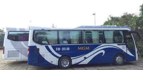 Cho thuê xe du lịch Isuzu Samco 35 chỗ giá tốt