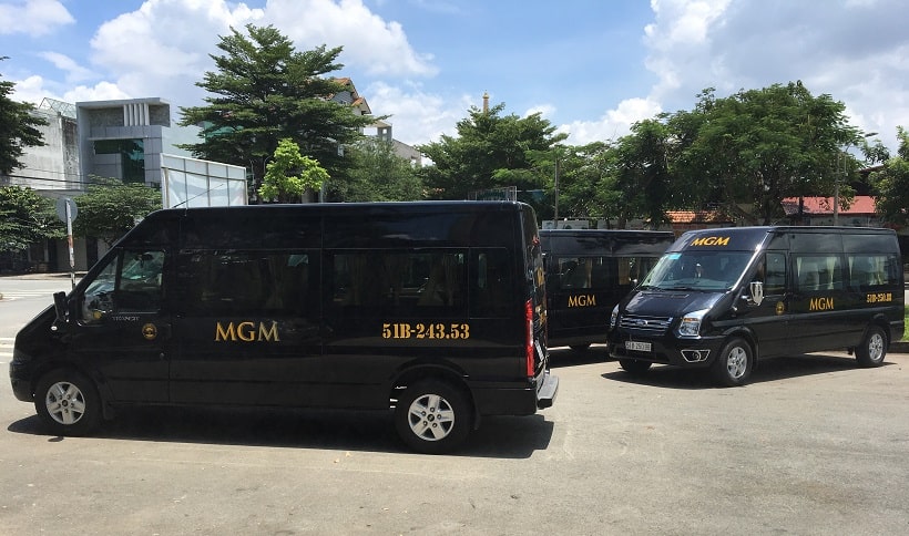 thuê xe 16 chỗ cao cấp MGM
