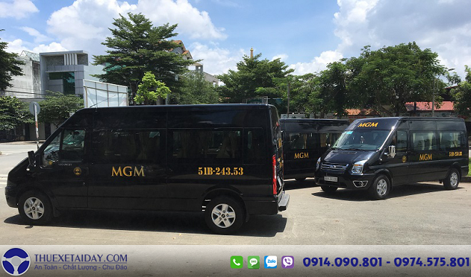 dịch vụ cho thuê xe du lịch 16 chỗ cao cấp